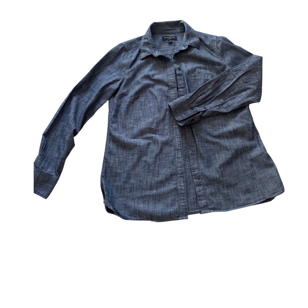Banana Republic Dark blue Casual Button-Down Shirt